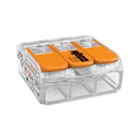 CONECTOR WAGO 3 EMPALMES 221-613 HASTA 6 mm2