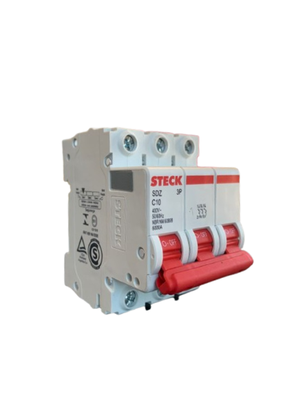 DISYUNTOR SDZ 3X10A 6KAC - STECK
