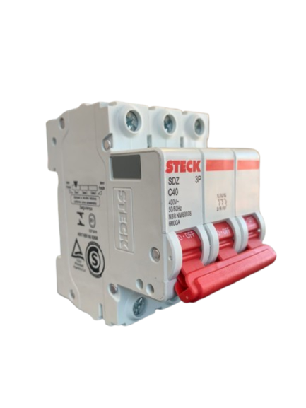 DISYUNTOR SDZ 3X40A 6KAC - STECK