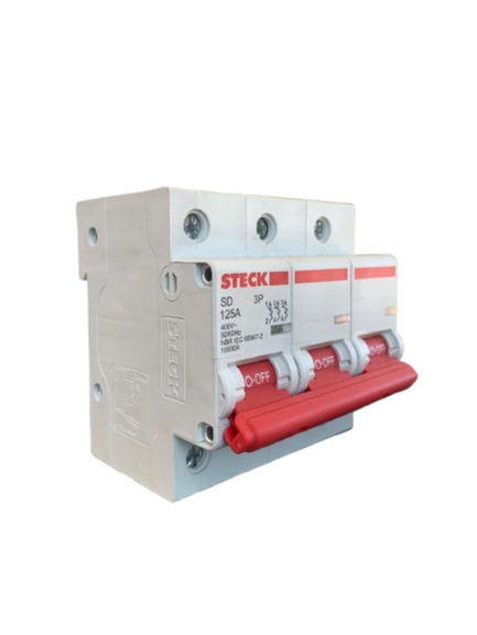 DISYUNTOR SDD 3X125A 10 KAC - STECK