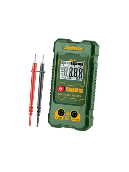 MULTIMETRO DIGITAL (200mV-600V) AUTOMATICO JADEVER CAJA