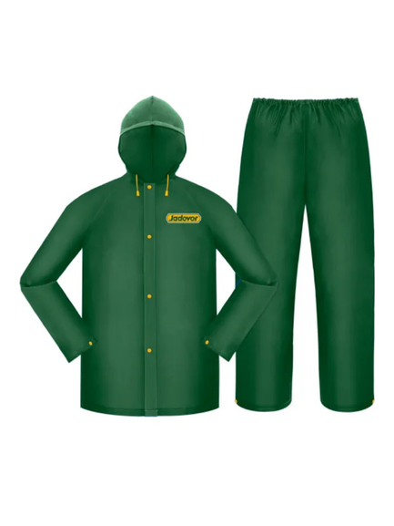 PILOTO TRAJE IMPERMEABLE VERDE  (XL) JADEVER x Un