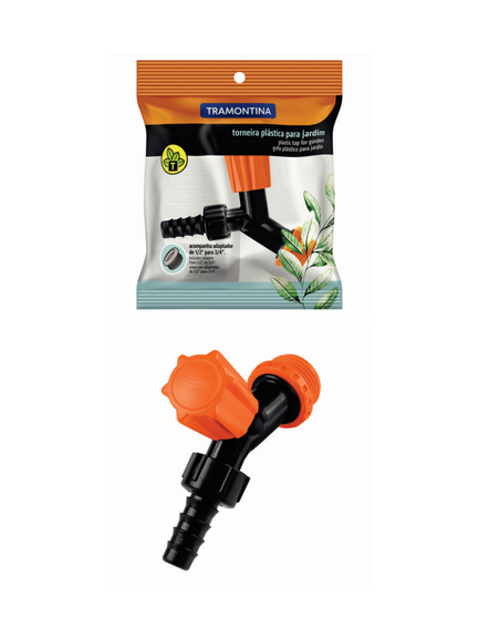 CANILLA PLASTICA 1/2 P/ JARDIN TRAMONTINA