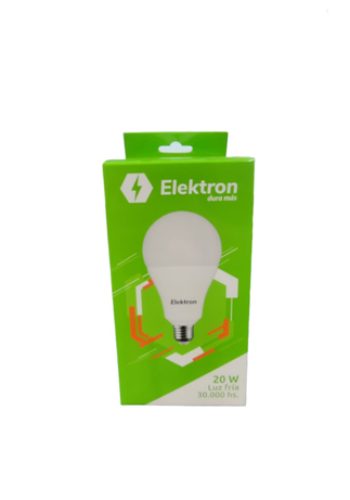 LED BULB 20W YT-A95-1 EK 6400K CAJA BIVOLT 90-265V