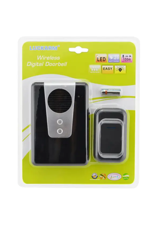 TIMBRE NEGRO 220V IP65 ML-A39905 - LUCKARM