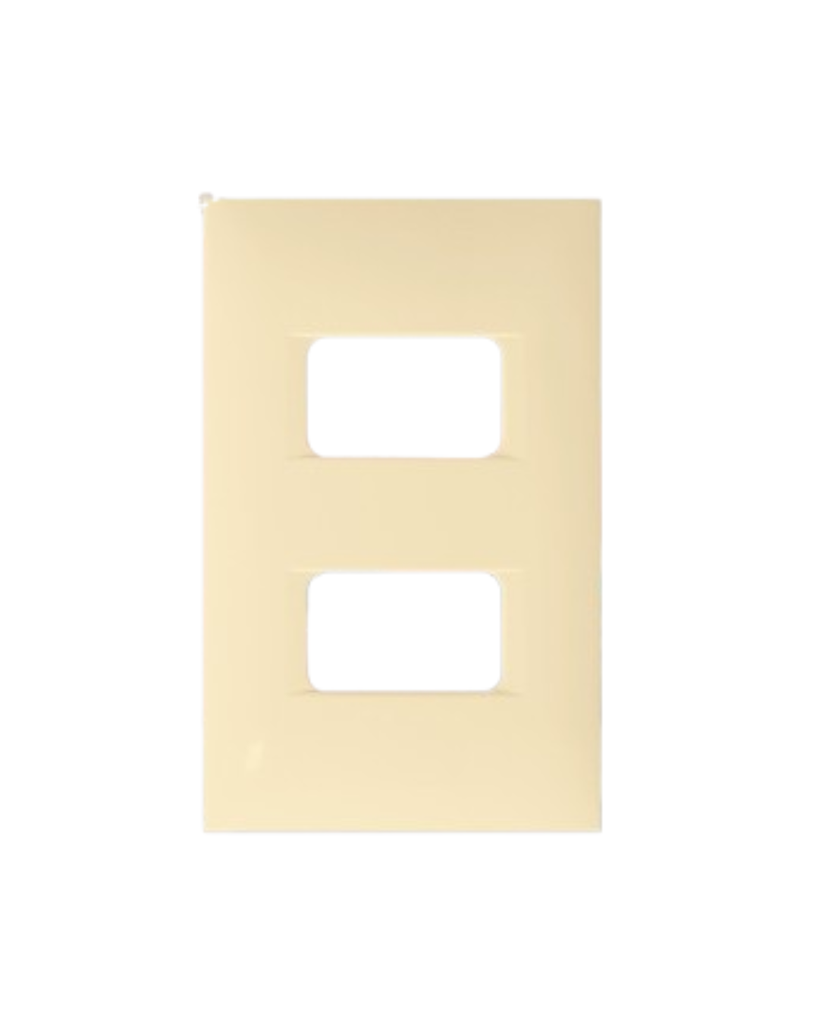 PLACA 2 MODULO SEP ELEKTRON BEIGE L. ROMA CLASSIC