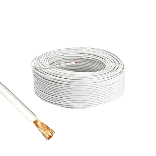 CABLE EK MULTIFILAR 2MM2 - BLANCO ROLLO 100M