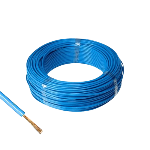 CABLE EK MULTIFILAR 2MM2 - CELESTE ROLLO 100M