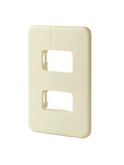 PLACA SEPARADA DE 2 PUNTOS ELEKTRON 10A 250 V