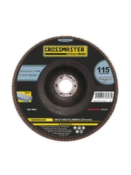 FLAP DISCO 4,5 GENERAL N° 80