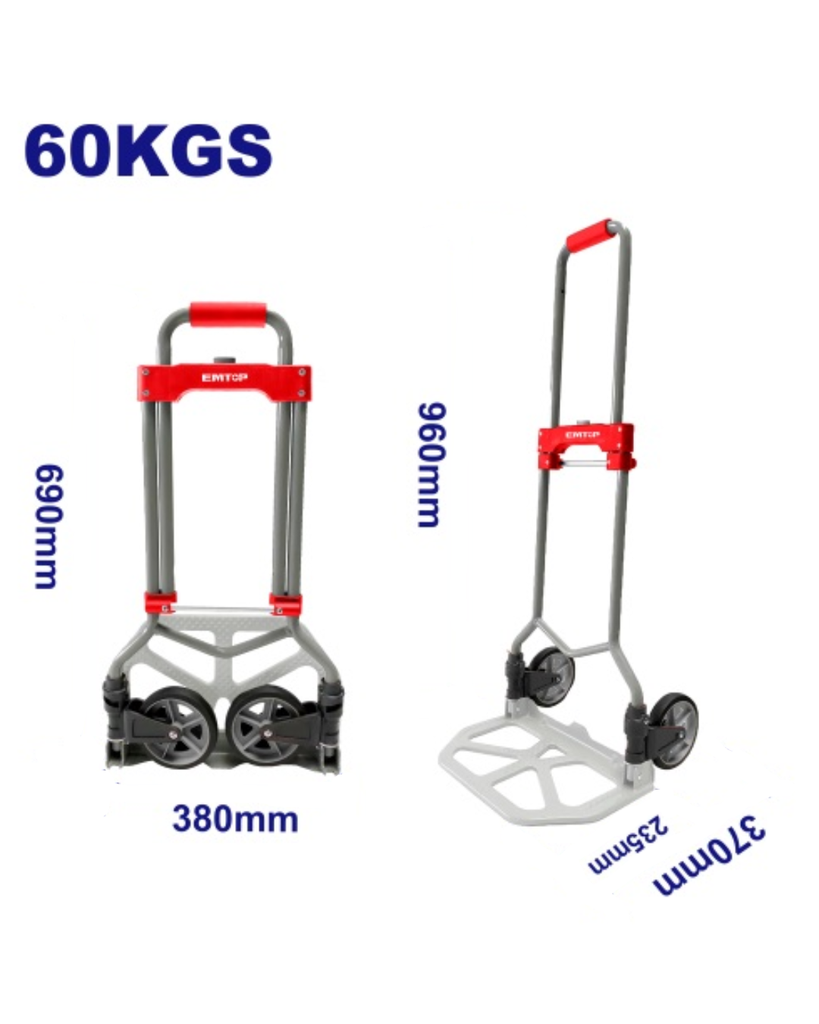 CARRITO P/ CAJAS PLEGABLE 60KG - EMTOP