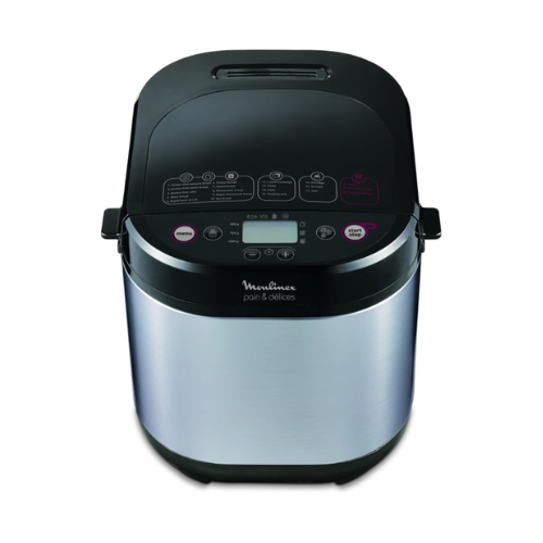 MAQUINA DE PAN MOULINEX OW240E30 INOX 20 PROG. 1K 720W