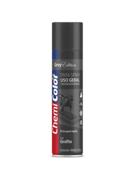 PINTURA AEROSOL GRAFITE 400ML LA680093