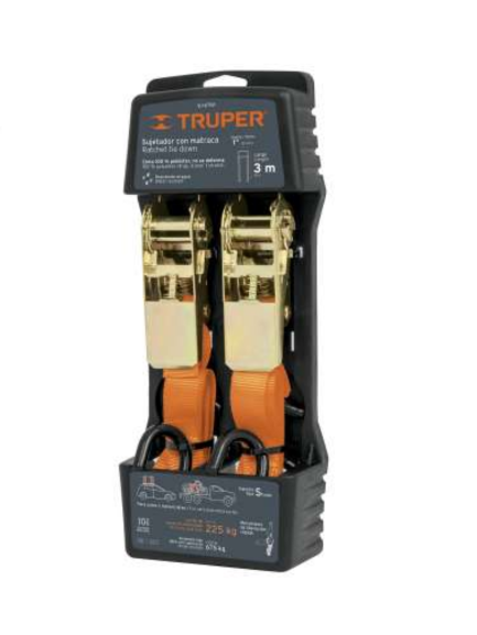 CINTA+CATRACA ´´TR´´ 675KGX3MTS (2PZS) LA019281TR