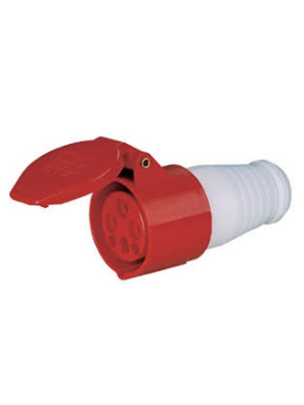 FICHA HEMBRA IND. 3X16A+T 380-415V (IP44) - TP ELECTRIC