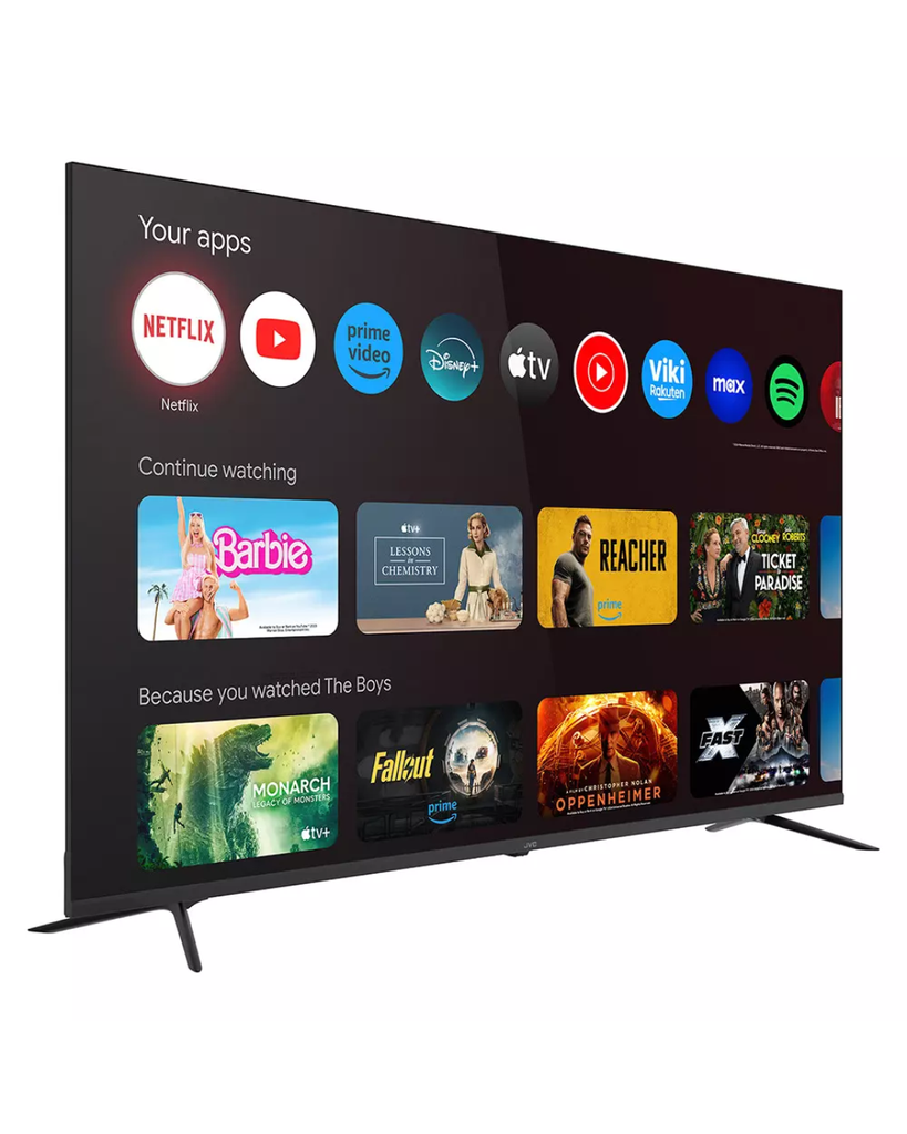 TV JVC 65 SMART 4K GOOGLE MOD LT65KM548 - TVJVCUHDLT65KM548