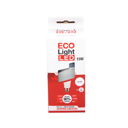 [1157] LED BULB 15W YT-A70-1 ECOLIGHT 6400K CAJA