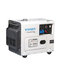GENERADOR MONOFÁSICO DIESEL 7.5KVA / ATS MONOFÁSICO VIVION 7.5KVA