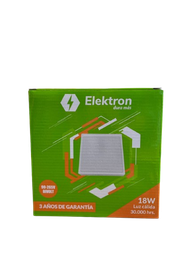 [3587] PANEL LED ELEKTRON ADOSAR 18W CUAD. TM-PLSS SMD 2700K 170MM