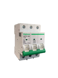 [1136] INTERRUPTOR TERMOMAGNÉTICO ACCESORIABLE ELEKTRON 10A 6KA 3P