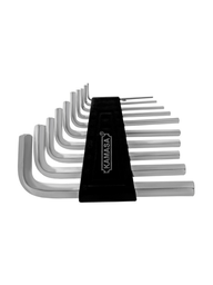 [1742] LLAVE ALLEN KAMASA CROMADO 10PCS KM1114