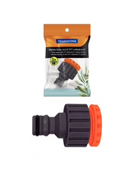 [5110] ADAPTADOR. HEMBRA P/ CANILLA C/ REDUCCIÓN 3/4X1/2 TRAMONTINA