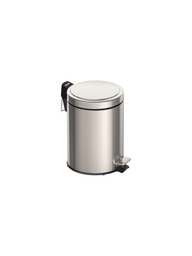 [5129] BASURERO INOX CON PEDAL 5LTS - BRASIL X UND