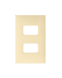 [1205] PLACA 2 MODULO SEP ELEKTRON BEIGE L. ROMA CLASSIC