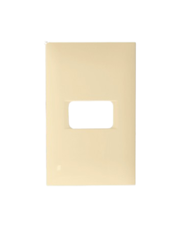 [1204] PLACA 1 MODULO ELEKTRON BEIGE L. ROMA CLASSIC