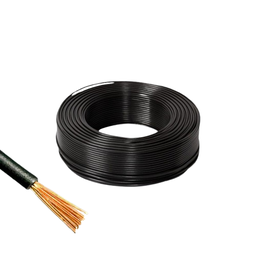 [5508] CABLE EK MULTIFILAR 2MM2 - NEGRO ROLLO 100M