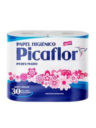 [2120] PAPEL HIGIENICO PICAFLOR PAQ DE 4 UN
