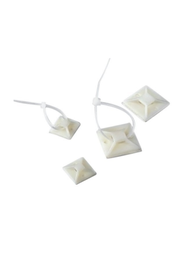 [4431] BASE AUTO ADHESIVA P/COLLARIN 25x25mm BLANCO - ARGO