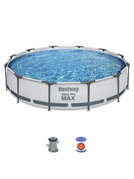 Piscina redonda con est. metalica 6.473Lt. Steel Pro. Bestway - 56681