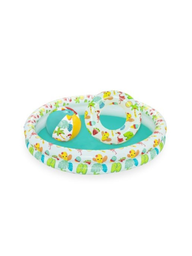 Piscina inflable infantil 137Lts.+ Pelota y Flot. Anillo Bestway - 51124